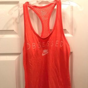 Nike Orange Tanktop